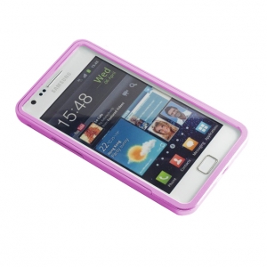  Metal bumper Pink for Samsung S2